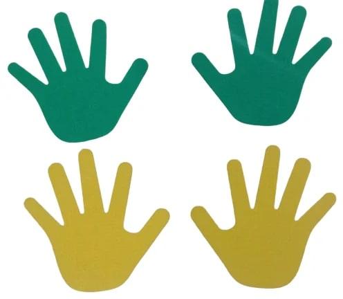 Rubber Hand Floor Marker