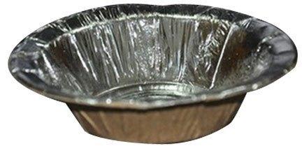 Round Paper Disposable Silver Dona Cup, For Food, Snacks, Size : 2.5 Inch