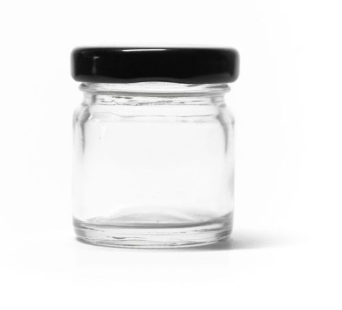 Transparent Round 41 Ml Jam Glass Jar