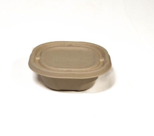 500 Ml Bagasse Anti Leak Container With Lid