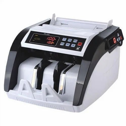 Black Automatic Currency Counting Machine