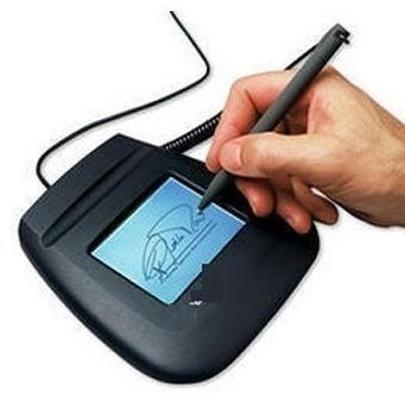 Rectangular Digital Signature Pad, Power Source : Battery