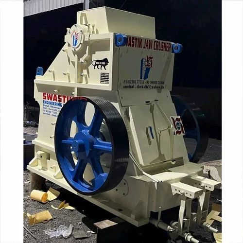 Double Toggle Oil Type Jaw Crusher, Hardness : 70 HRC