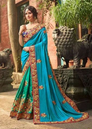 Chanderi Designer Sarees, Speciality : Easy Wash, Anti-Wrinkle, Shrink-Resistant