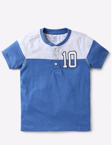 Round Cotton Printed Boys Half Sleeve T-Shirt, Gender : Male