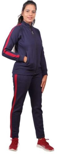 Collar Ladies Sports Tracksuit, Style : Jackets, Pants