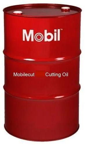 Yellow Liquid Mobilcut 210 Cutting Oil, For Industrial, Packaging Type : Barrel