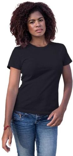 Organic Cotton Womens Eco-friendly Round Neck T Shirt