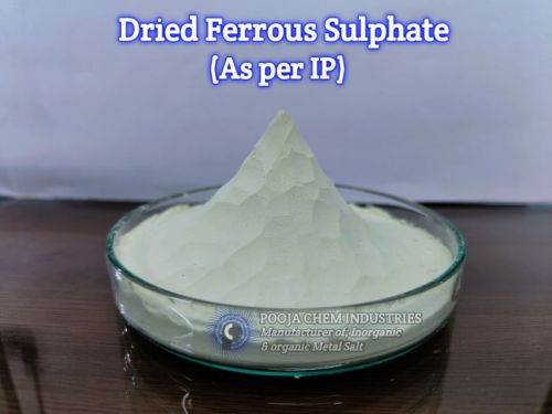 Dried Ferrous Sulphate Powder, Purity : 99%