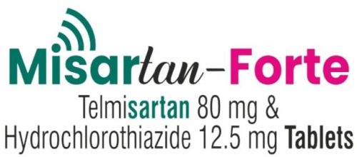 Misartan-Forte Tablets, Color : White.