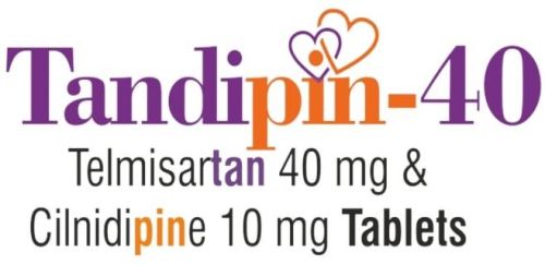 White. Tandipin-40 Tablets