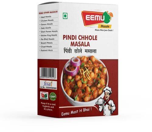 Eemu Pindi Chhole Masala, Packaging Type : Box