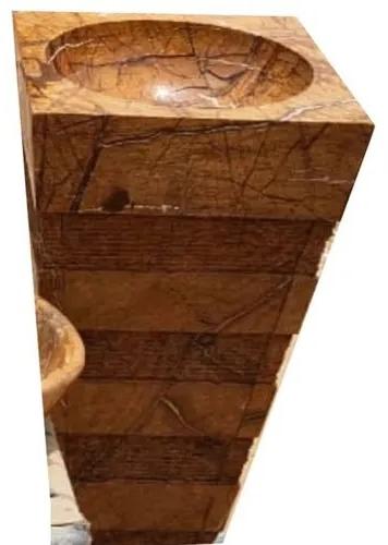 Brown Granite Stone Wash Basin