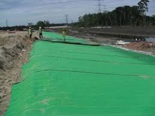 Green Rectangular Geo Mattress For Flood Mitigation, Size : Customizable