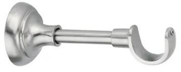 Polished Mild Steel Vista Curtain Bracket, Color : Silver