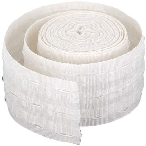 Polyester Pencil Curtain Tape, Color : White
