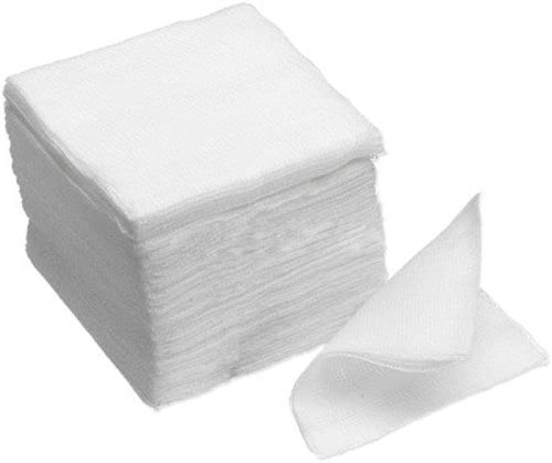 White Cotton Gauze Swab, For Hospital