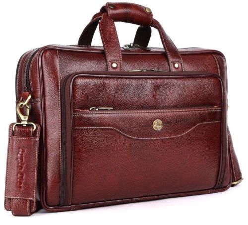 Leather Laptop Bags - ADI003, For OFFICE / MEETING / TRAVEL USE, Gender : Male