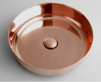 GE-16-1041 Copper Vanity Wash Basin, For Kitchen Use