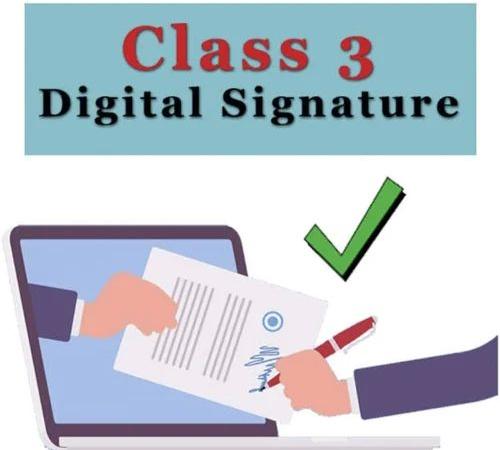 Class 3 Digital Signature Certificate (DSC) Service