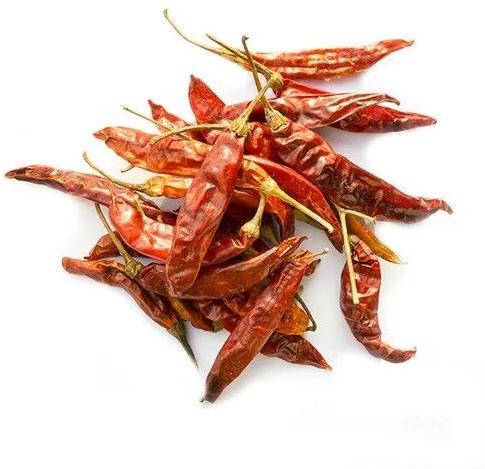 Dried Red Chilli With Stem For Cooking