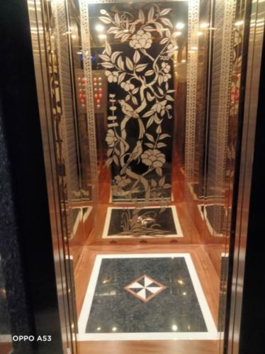 Square 100-200kg Passenger Lift Electric Alex Elevator, For Constructional, Drive Type : Vvvf