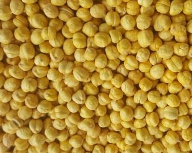 Yellow Roasted Skinless Chana, For Human Consumption, Taste : Salted