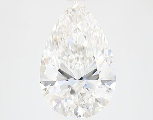 BSD Transparent Polished Pear Shape Diamond, For Jewellery Use, Size : Standard