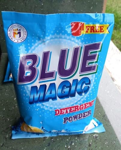 400gm Blue Magic Detergent Powder, For Cloth Washing, Feature : Anti Bacterial, Eco-friendly, Remove Hard Stains