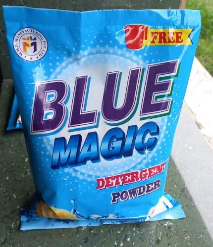 500gm Blue Magic Detergent Powder, For Cloth Washing, Purity : 100%