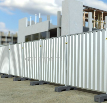 Non Polish Galvanized Iron Corrugated Fence, Brand Name : Gobeyond