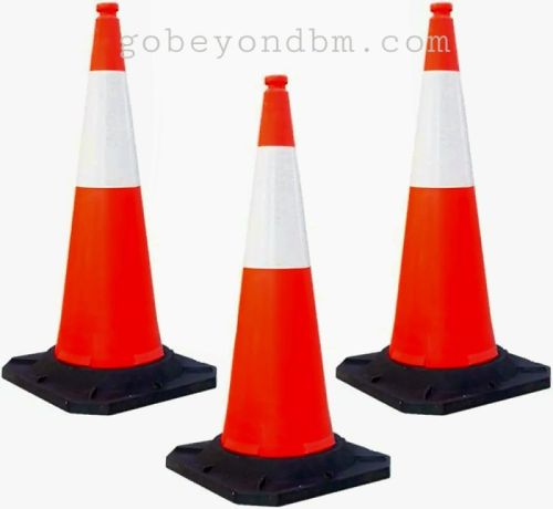Conical Plastic Traffic Cones, Brand Name : Gobeyond