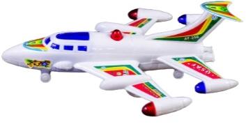 White Plastic Air Force Toy Plane, For Gifting, Kids Playing