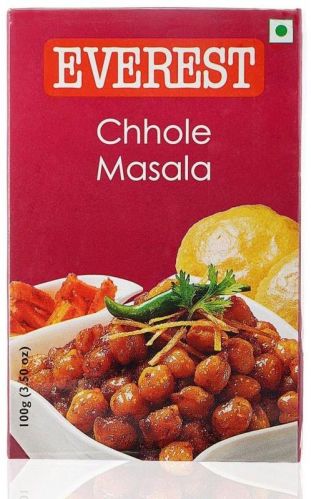 Powder Natural Everest Chhole Masala, For Cooking, Spices, Packaging Type : Paper Box