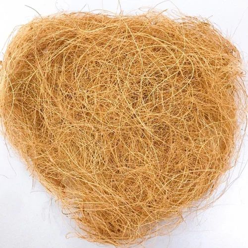 Brown Soft Coconut Coir, Form : Solid