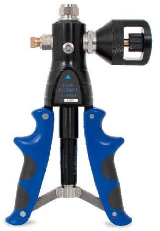 Blue Pneumatic Pressure Hand Pump