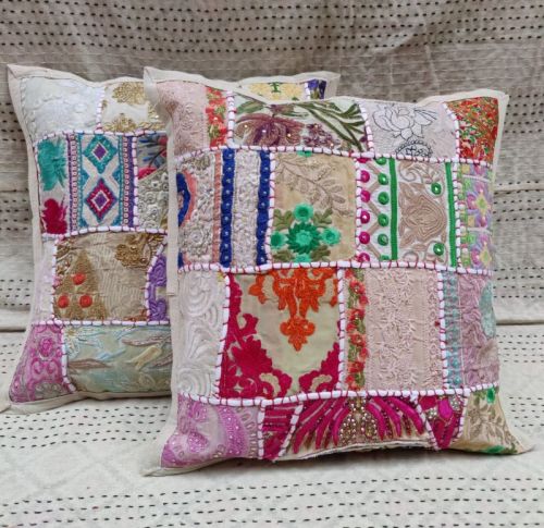 Multicolor Bhansali Cotton Cushion Covers