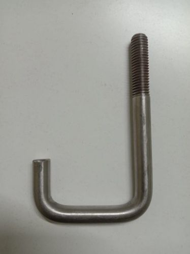 Coated Polished Stainless Steel L Hook, Size : Customised