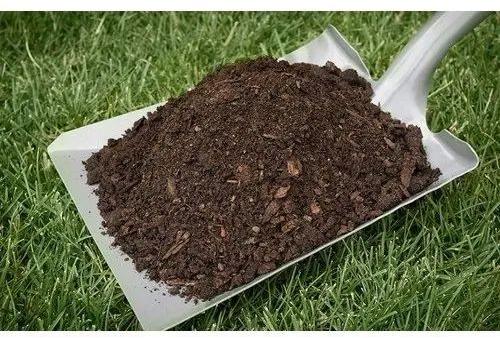 Dark Brown Organic Cow Dung Manure, For Agriculture