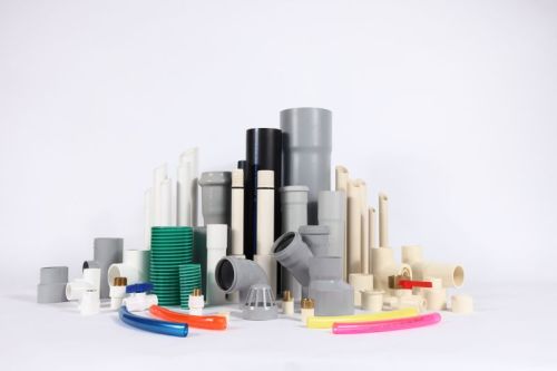 Round Polished PVC Conduit Pipes, For Water Treatment Plant, Marine Applications, Color : White