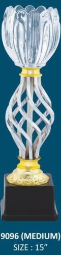 Beaded Polished Customised Crystal Trophy, For Award Use, Technics : Handmade, Machine Made