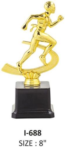 Gold Running Trophy