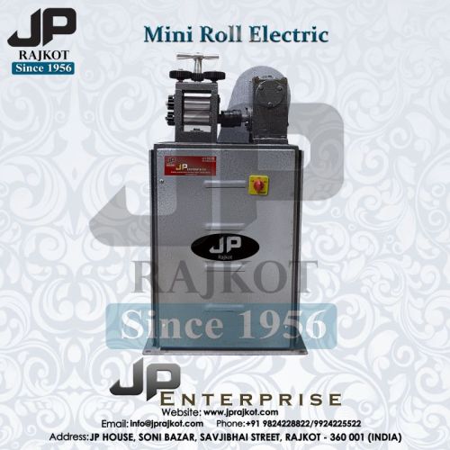 Polished Cast Iren & WPS Electrical Jewellery Mini Rolling Machine