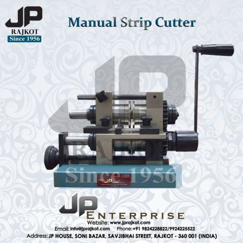 Manual Strip Cutter Machine For Gold & Silver Jewellery Work