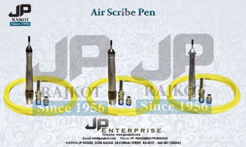 Yellow Stainless Steel Air Scribe Dull Pen