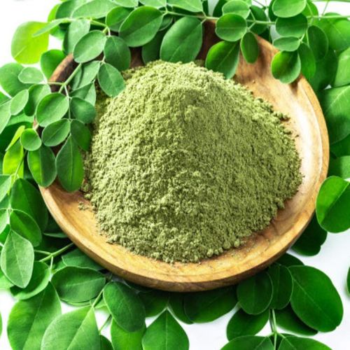 Green Dried Drumstick Powder, For Medicines Products, Cosmetics, Purity : 100%