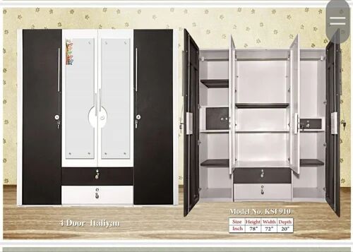 Plain Metal Cupboard Wardrobe, For Home Use, Feature : Dust Resistance, Eco Friendly, Fine Finished