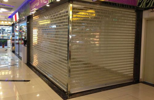 Electric Polished Polycarbonate Rolling Shutter, For Industrial, Commercial, Shops, Home, Specialities : Cost Effective