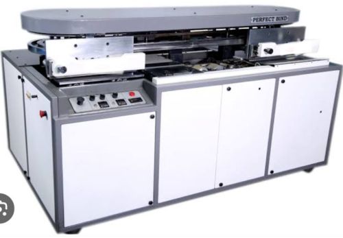 THREE CLAMP PERFECT GLUEBOOK BINDING MACHINE
