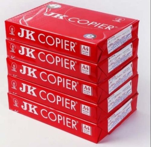Jk Red A4 Size Copier Paper, For Office, Photocopy, Color : White